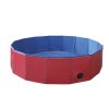 Kvalitný bazén pre psov ochladzujúci vodu Nobby Pool S Ø80cm červený
