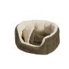 Oválne ležadlo, pelech pre psy a mačky vyrobené z kvalitného plyšu pre maximálne pohodlie Nobby Ceno