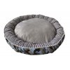 Pohodlný oválny pelech pre psov a mačky Nobby Classic Elio Ø70x15cm modrá kamufláž