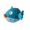 Nobby Puffer fish Floating 16,5 cm: plávajúca hračka pre psy s pískatkom