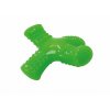Nobby TPR pamlskový kríž 14,5 cm: flexivilná hračka s otvorom pre suché pamlsky