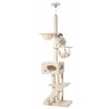 Nobby Sivas 70 x 48 x 247-275 cm: elegantný škrabací strom do stropu pre mačky