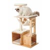 Nobby Ligno 60 x 40 x 108 cm: škrabací strom pre mačky so šýlovou drevenou konštrukciou