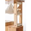 Nobby Ligno 60 x 40 x 108 cm: škrabací strom pre mačky so šýlovou drevenou konštrukciou