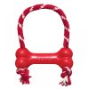 Kvalitná hračka pre psy z prírodného kaučuku KONG® Goodie Bone M 18cm