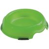 Kvalitná transparentná plastová miska pre psy na vodu a krmivo od Nobby s objemom 500ml zelená