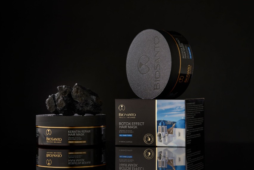 Vlastnosti sopečné vody v produktech BioSanto