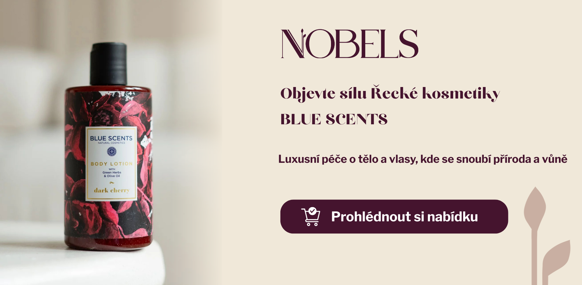 Luxusní péče o tělo a vlasy, kde se snoubí příroda a vůně