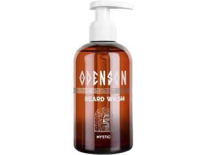 Gel na mytí vousů - 250ml Odenson  Hloubkové čištění bez vysušování vousů