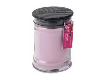 Vonná svíčka XoXo malá 250g Romantická svíčka se sladkou vůní ovoce a květin