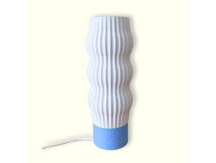 Stolní lampa ANGA nebesky modrá