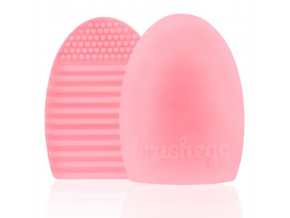 Silikonový čistič štětců růžový