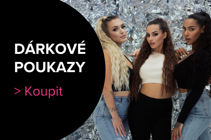 Dárkové poukazy na nákupy paruk