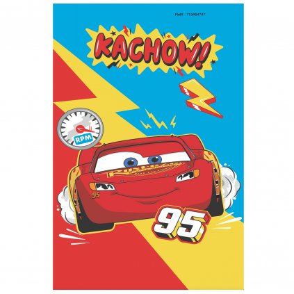 DĚTSKÝ BAVLNĚNÝ RUČNÍK CARS 30X50 CM VZOROVANÝ