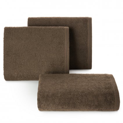FROTÉ RUČNÍK SMOOTH SADA 6KS 16X21 CM HNĚDÁ