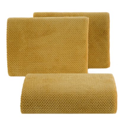 RYCHLOSCHNOUCÍ RUČNÍK Z MIKROVLÁKNA ZOE1 SADA 6KS 50X90 CM HOŘČICOVÁ