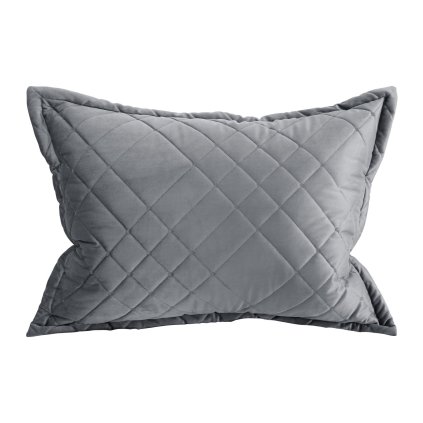DEKORAČNÍ POVLAK NA POLŠTÁŘ RIA6 50X70 CM ŠEDÁ