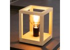 Drevené stolné lampy