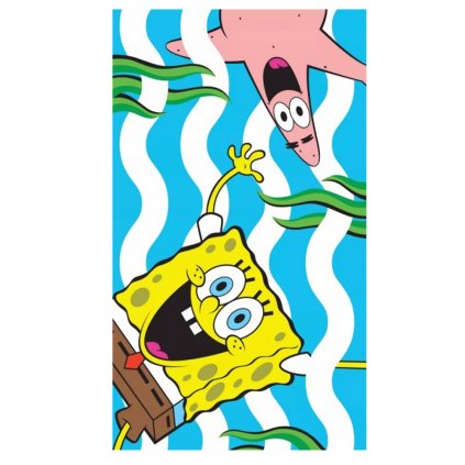 recznik przedszkolny dla dziecka 30x50 spongebob l
