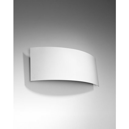 Nástenné svietidlo Magnus, 1x biele kovové tienidlo