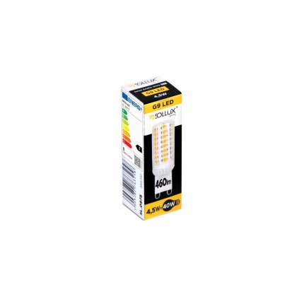 LED žiarovka G9 4000k 4,5w 460lm