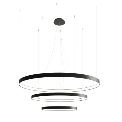 Závesné LED svietidlo Rio 3 55/78/110, 3x LED 150w, 3000k, b