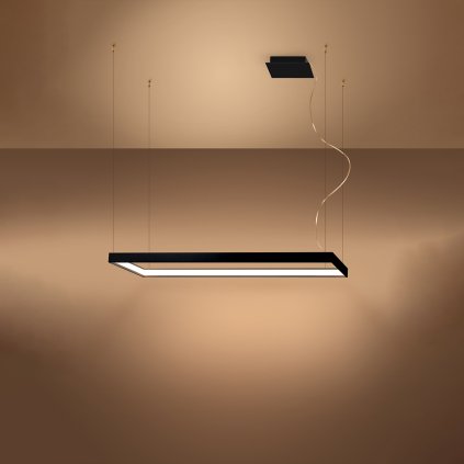 Závesné LED svietidlo Tuula m, 1x LED 50w, 3000k, b