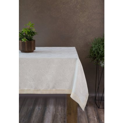 OBRUS LILIAN 145X400 CM KRÉMOVÝ