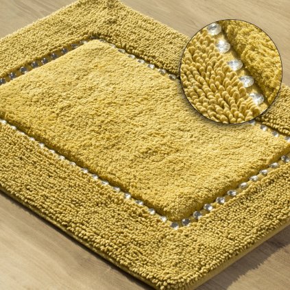 PREDLOŽKA DO KÚPEĽNE CHIC 60X90 CM HORČICOVÁ