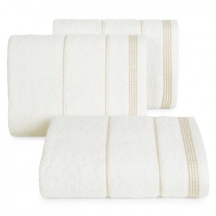 FROTÉ UTERÁK MIRA2 SADA 6KS 50X90 CM KRÉMOVÁ