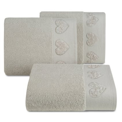 FROTÉ UTERÁK KAMILA (02) SADA 3KS 70X140 CM STRIEBORNÁ