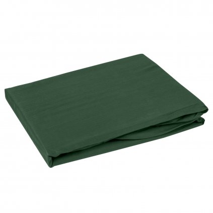 MAKOSATÉNOVÉ PRESTIERADLO DINA 200X220 CM, VÝŠKA 30 CM TMAVOZELENÉ