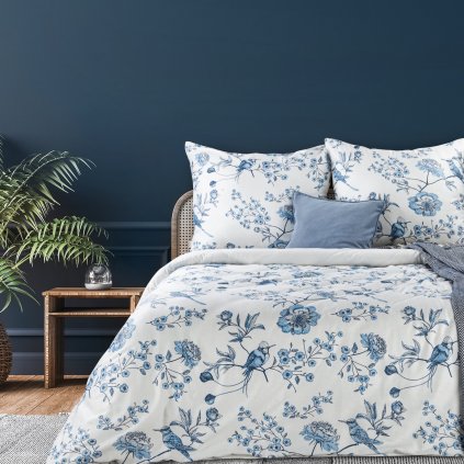 MAKOSATÉNOVÉ OBLIEČKY TERRA COLLECTION PALERMO6 140X200 CM, 1KS 70X80 CM VZOROVANÉ