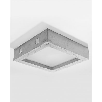 Stropné LED svietidlo Riza, 1xled 18w, 3000k, betón