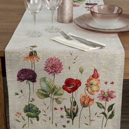 GOBELÍNOVÝ BEHÚŇ NA STÔL POP 45X140 CM VZOROVANÝ