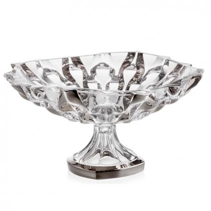 KRIŠTÁĽOVÁ MISKA BOHEMIA SAMBA FOLK PLATINUM 350 MM