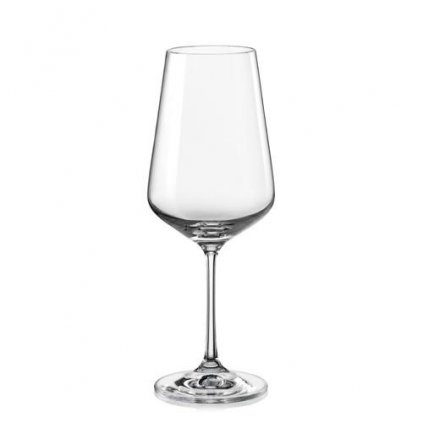 BOHEMIA SANDRA POHÁR NA ČERVENÉ VÍNO 450ML SADA 6KS