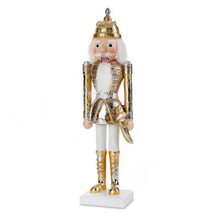 VIANOČNÁ DEKORAČNÁ FIGÚRKA NUTCRACKER 25CM ZLATÁ