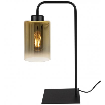 Stolová lampa HELLA, 1x sklenené tienidlo (výber z 3 farieb)