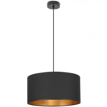 Závesné svietidlo Shade, 1x textilné tienidlo (výber z 2 farieb), (výber z 2 farieb konštrukcie), (fi 40cm), g