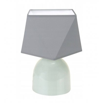 Stolová lampa DIAMOND, 1x textilné tienidlo (výber z 12 farieb), (výber z 3 farieb konštrukcie), N