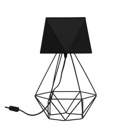 Stolná lampa Diamond, 1x textilné tienidlo (výber z 10 farieb), (výber z 3 farieb konštrukcie), d