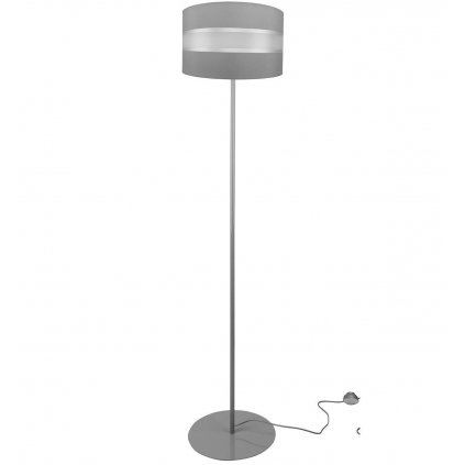 Stojacia lampa Elegance, 1x textilné tienidlo (výber z 5 farieb), (výber z 3 farieb konštrukcie), (fi 35cm)