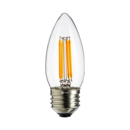 Dekoračná LED žiarovka E27 neutrálna 4000k 4w 470 lm