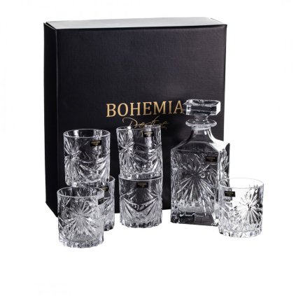 BOHEMIA PRESTIGE FIORE WHISKY SADA 1+6 KS