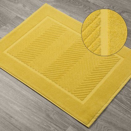 PREDLOŽKA DO KÚPEĽNE KALIA9 50X70 CM HORČICOVÁ
