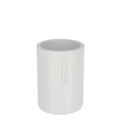 Kúpeľňový pohár Loudis, biela, 350 ml