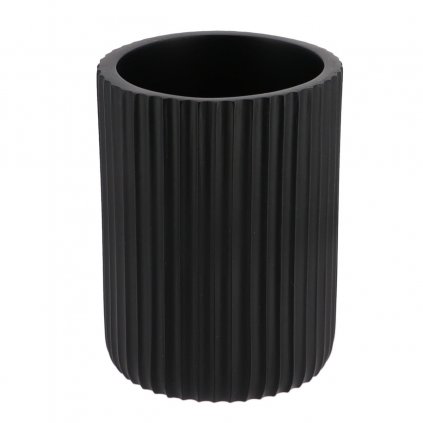 Kúpeľňový pohár Issard, čierna, 200 ml