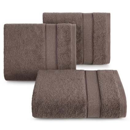 BAVLNENÝ UTERÁK LIANA SADA 6KS 50X90 CM SVETLOHNEDÁ