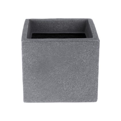 8711295355042 donica ogrodowa kubus szara 20x20x18 cm